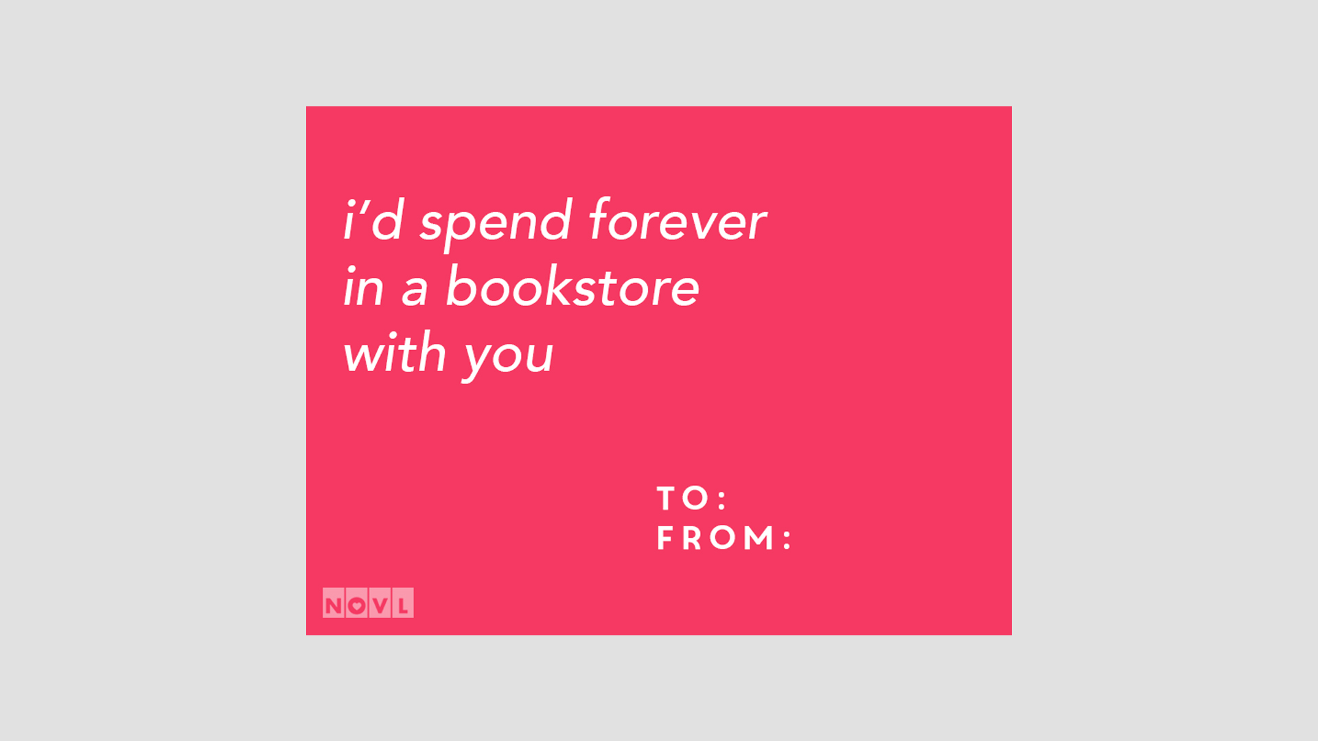 The NOVL Blog, Featured Image for Article: Valentine Day's Cards for Book Lovers