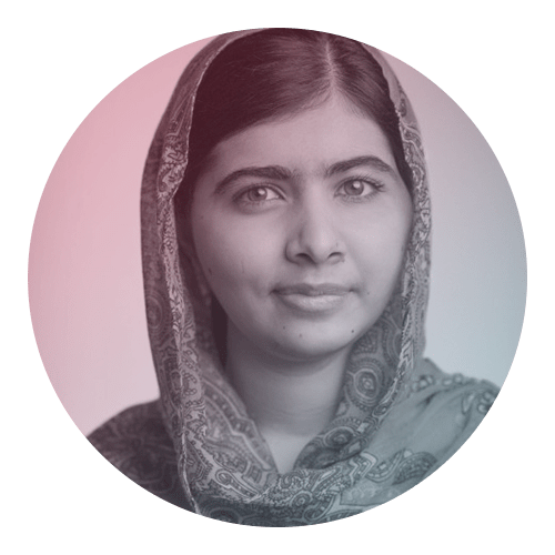 NOVL - Headshot photo of Malala Yousafzai