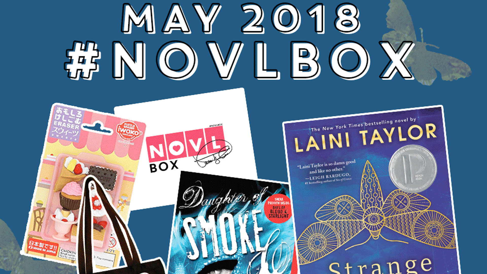 The NOVL Blog, Featured Image for Article: The May 2018 NOVLbox!