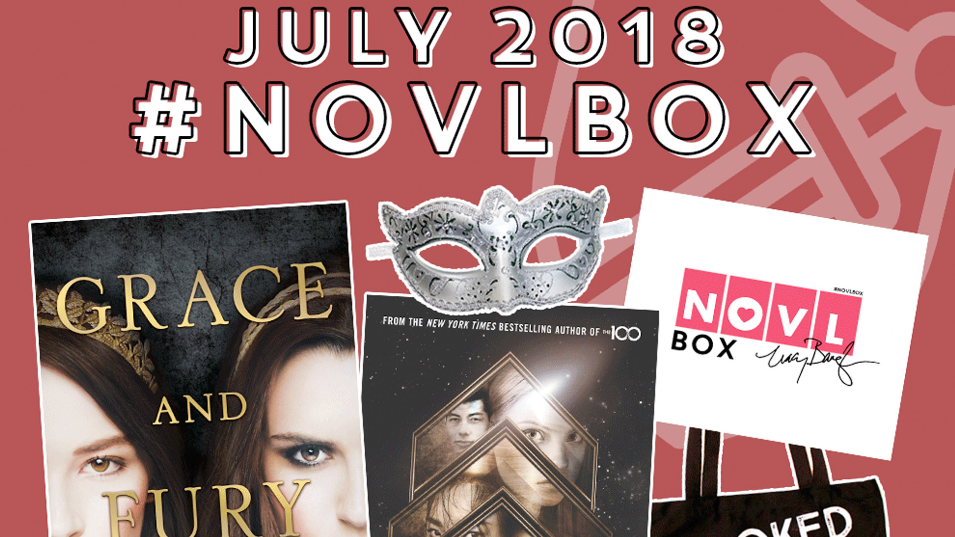The NOVL Blog, Featured Image for Article: The July 2018 NOVLbox!