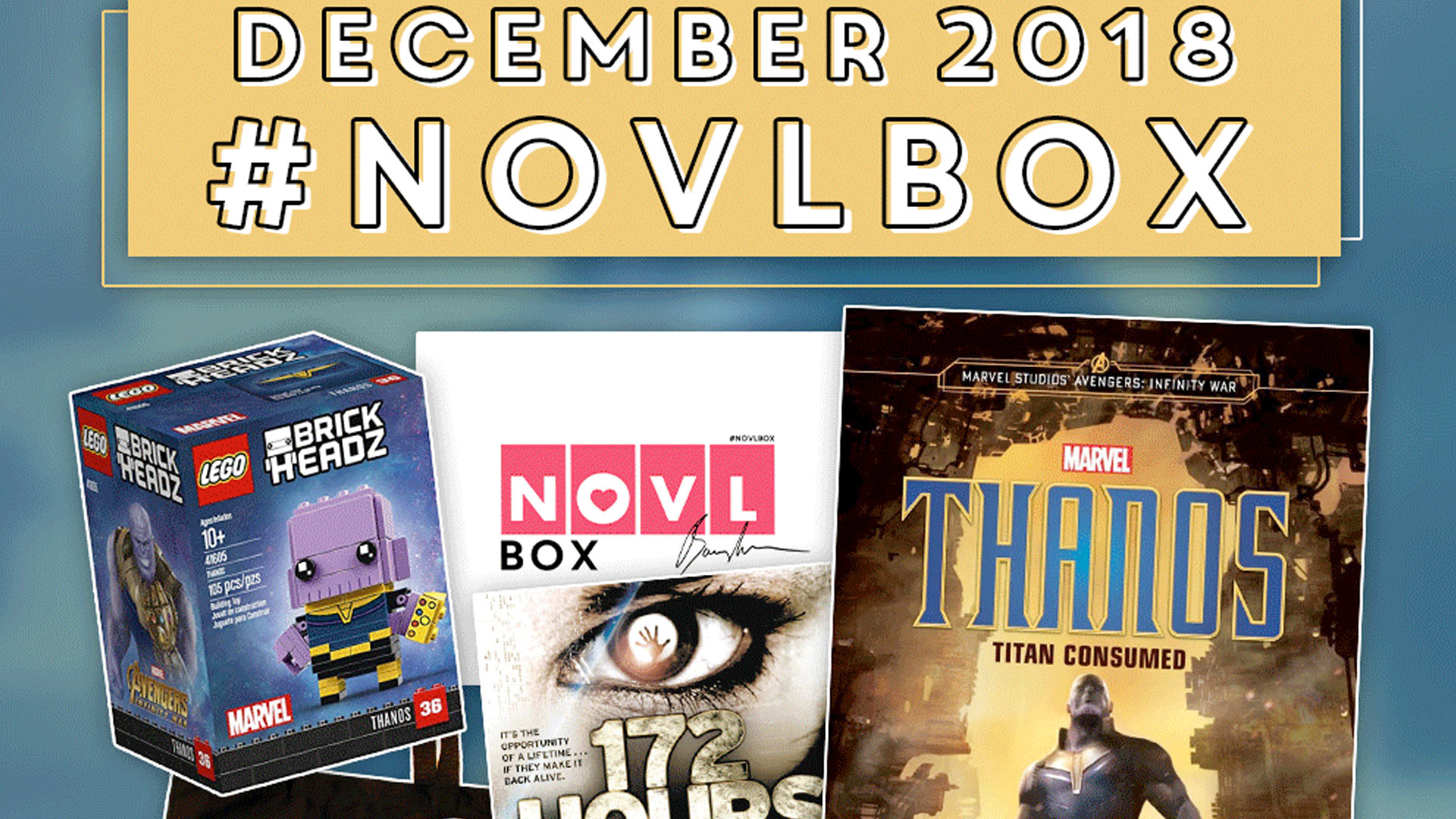 The NOVL Blog, Featured Image for Article: The December 2018 NOVLbox!