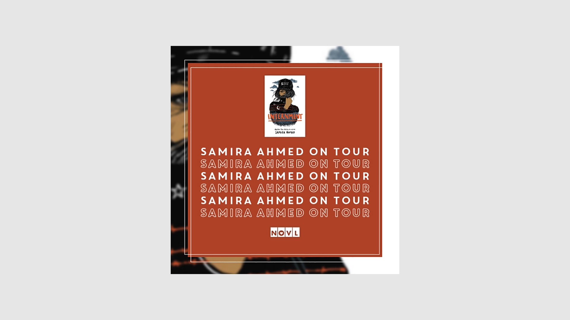 The NOVL Blog, Featured Image for Article: Meet Samira Ahmed, author of INTERNMENT, on tour!