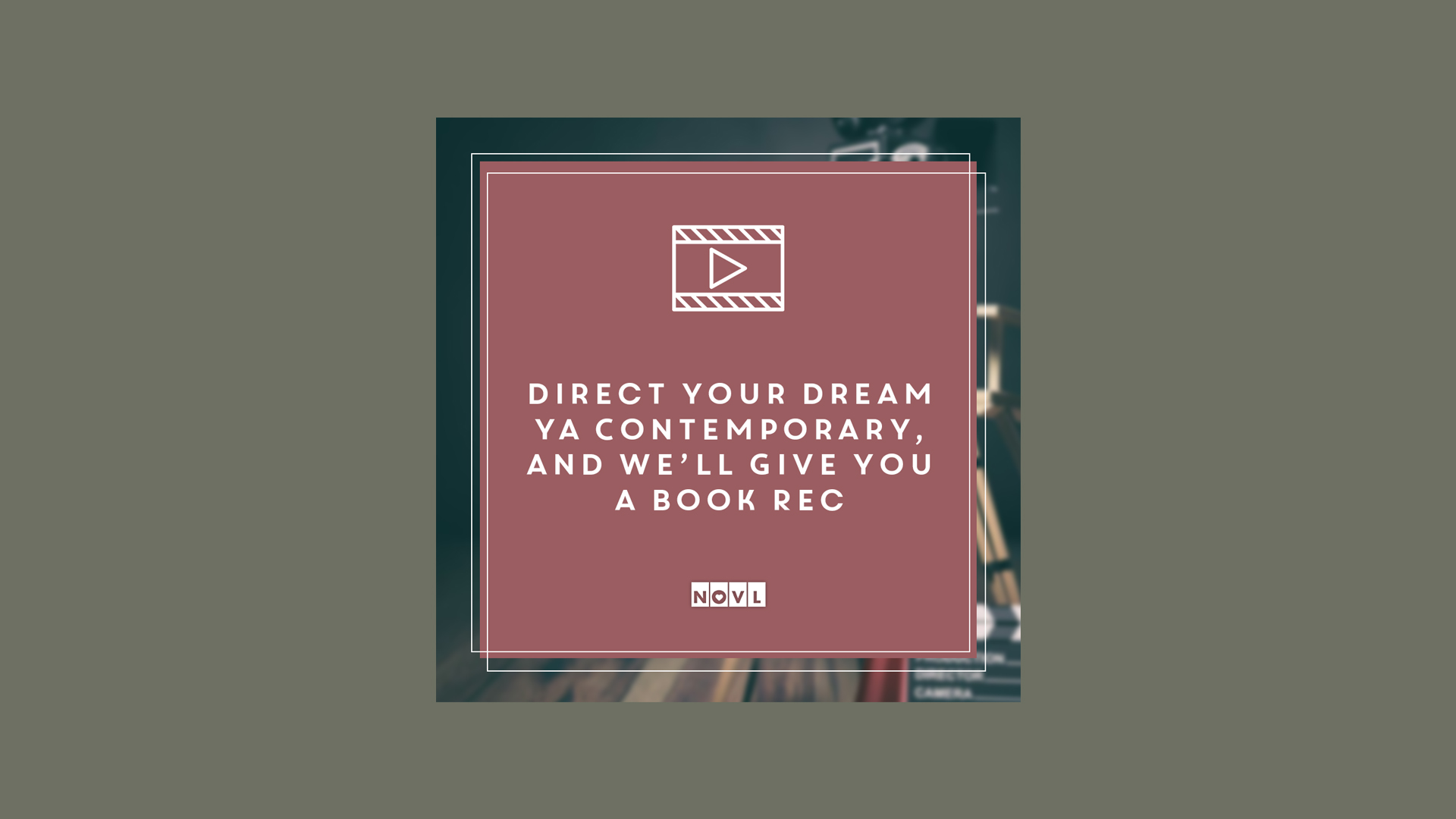 The NOVL Blog, Featured Image for Article: Direct Your Dream YA Contemporary, and We'll Give You A Book Rec
