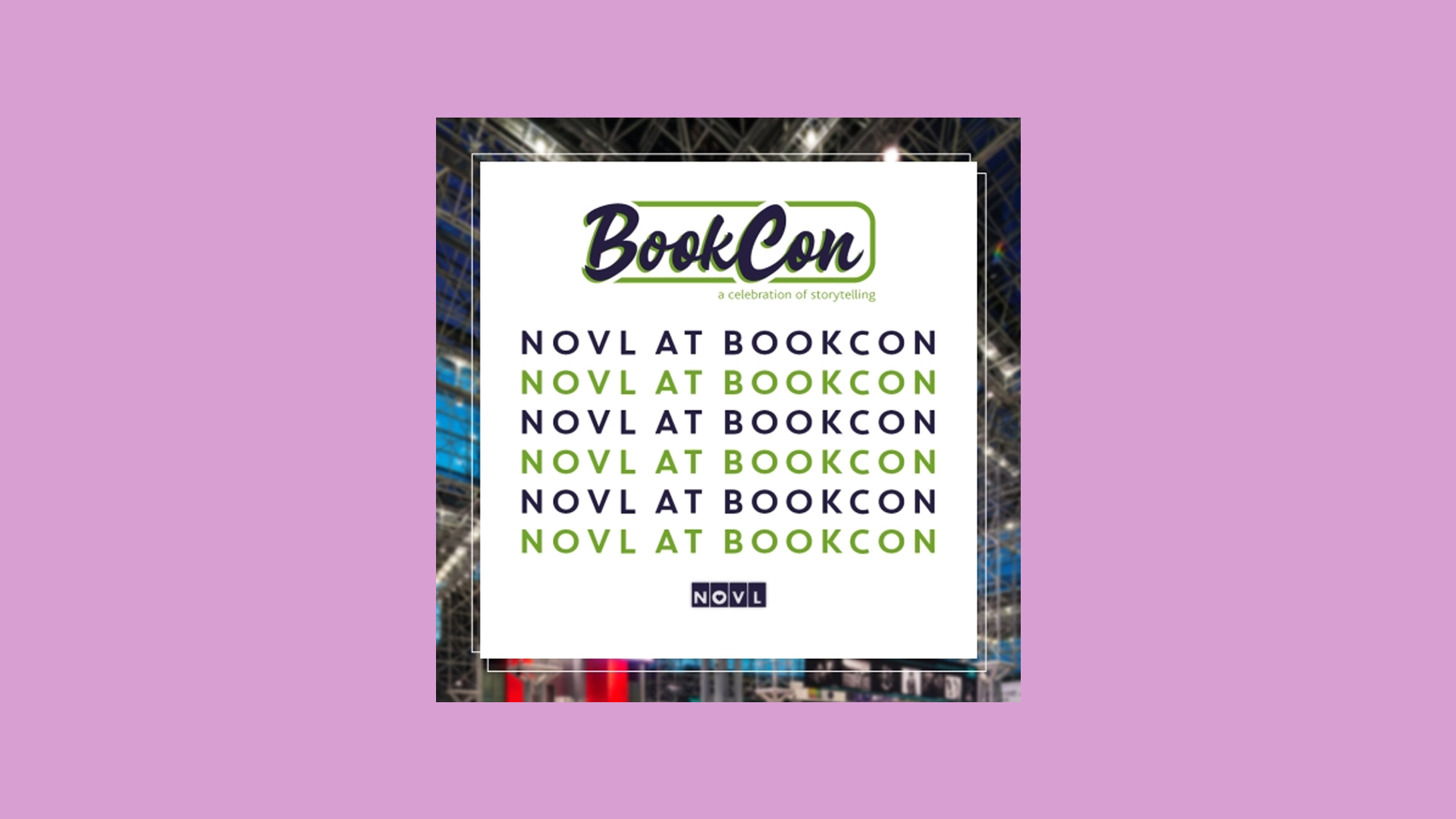 The NOVL Blog, Featured Image for Article: NOVL at BookCon 2019