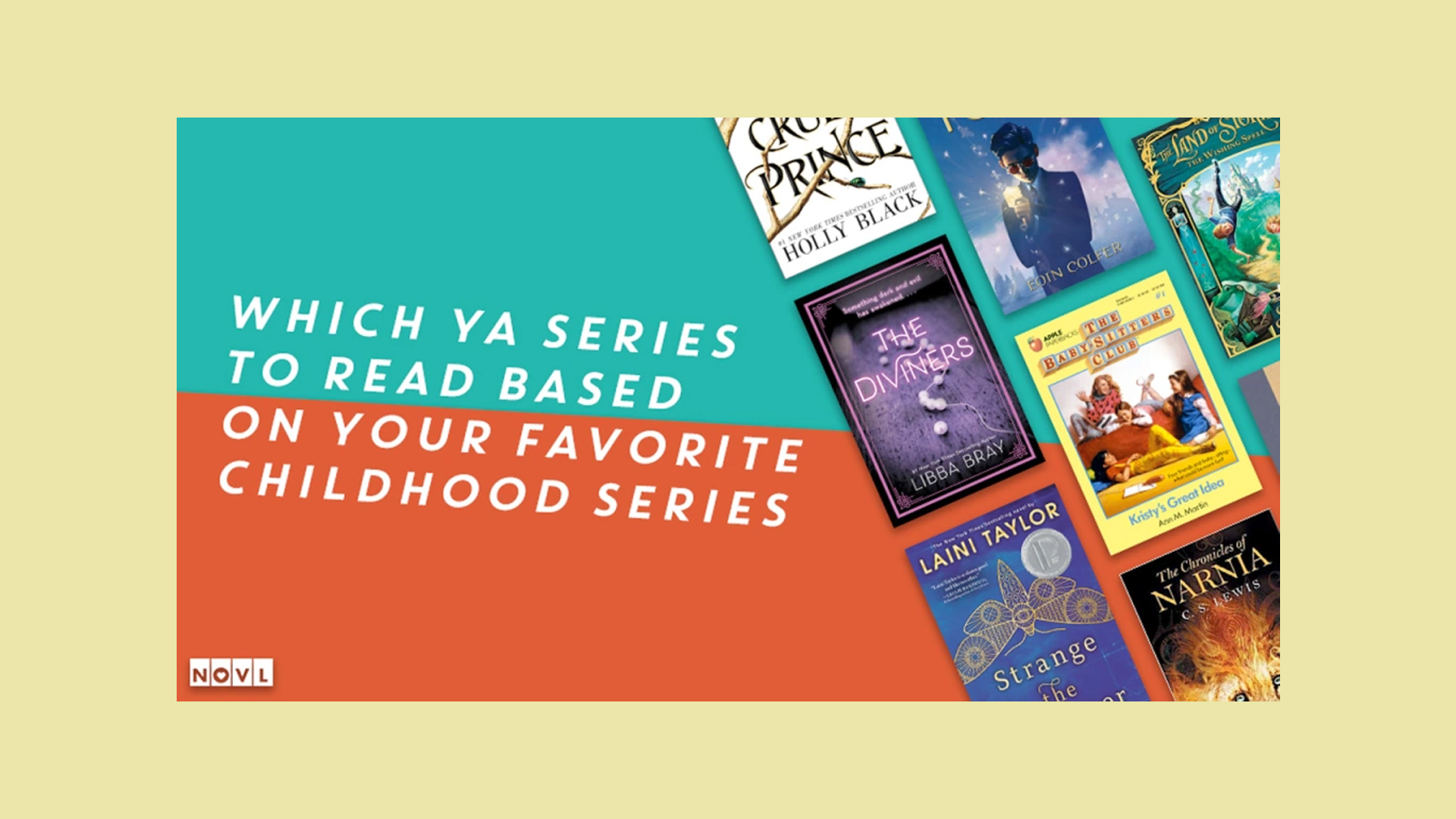 The NOVL Blog, Featured Image for Article: Which YA Series to Read Based on Your Favorite Childhood Series