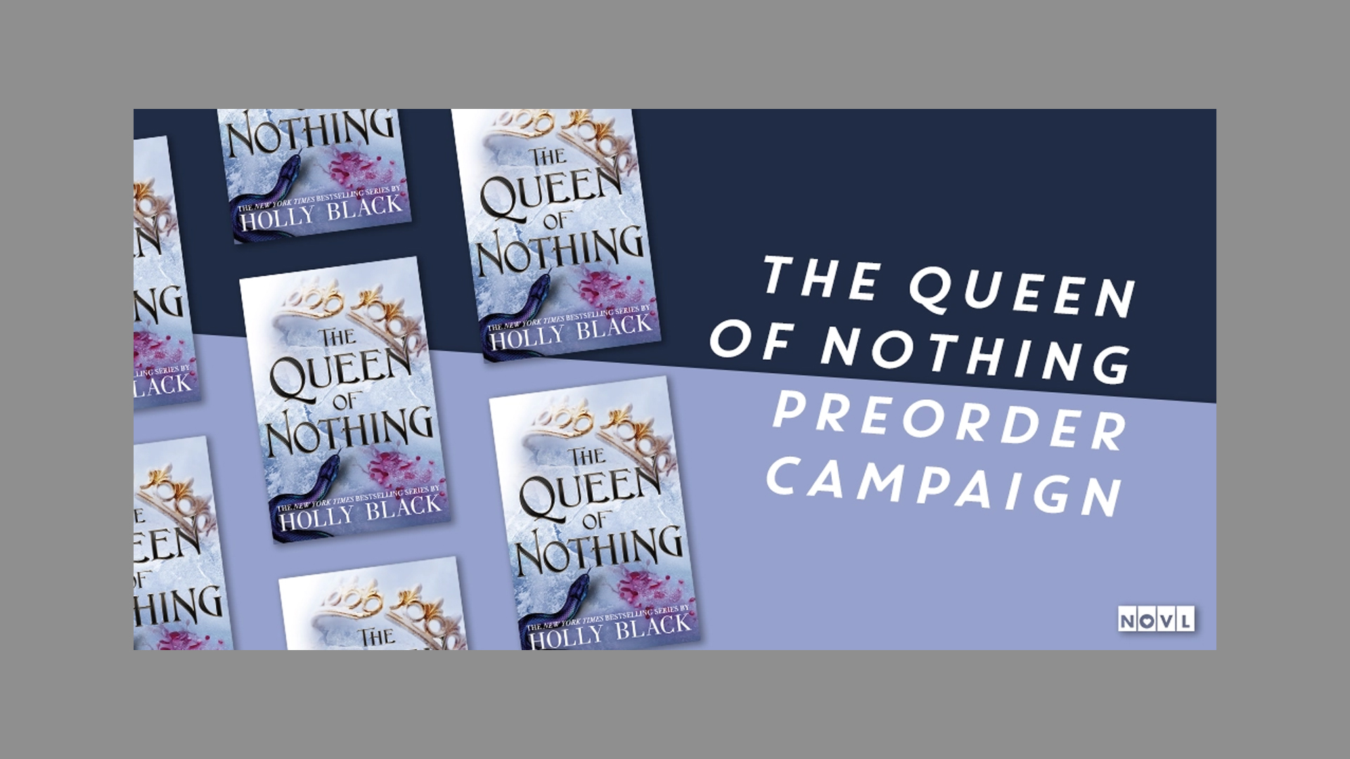 The NOVL Blog, Featured Image for Article: The Queen of Nothing Preorder Campaign