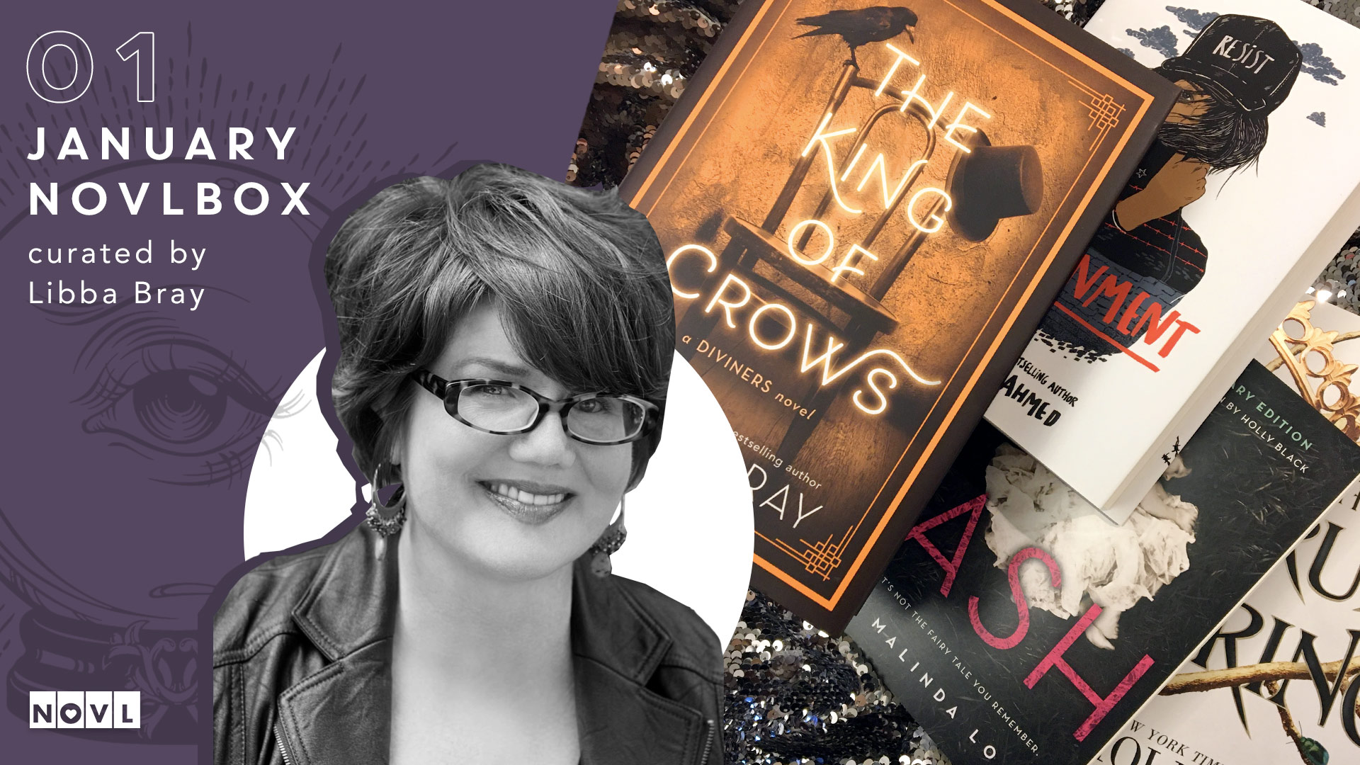 The NOVL Blog, Featured Image for Article: The January 2020 NOVLbox, curated by Libba Bray!