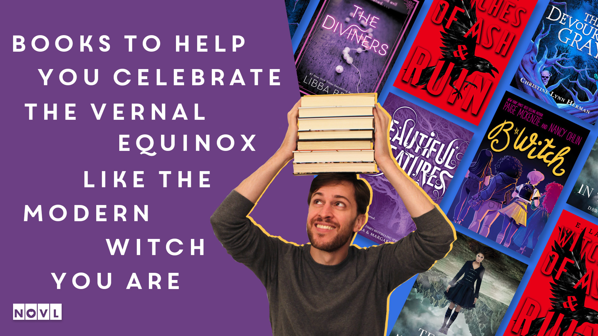 The NOVL Blog, Featured Image for Article: Books to Help You Celebrate the Vernal Equinox Like the Modern Witch You Are