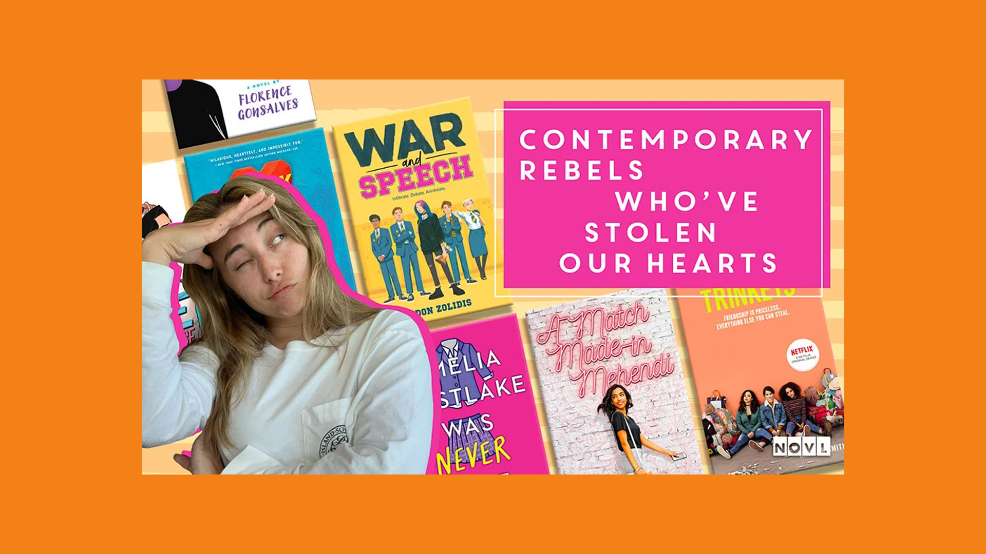 The NOVL Blog, Featured Image for Article: Contemporary Rebels Who've Stolen Our Hearts