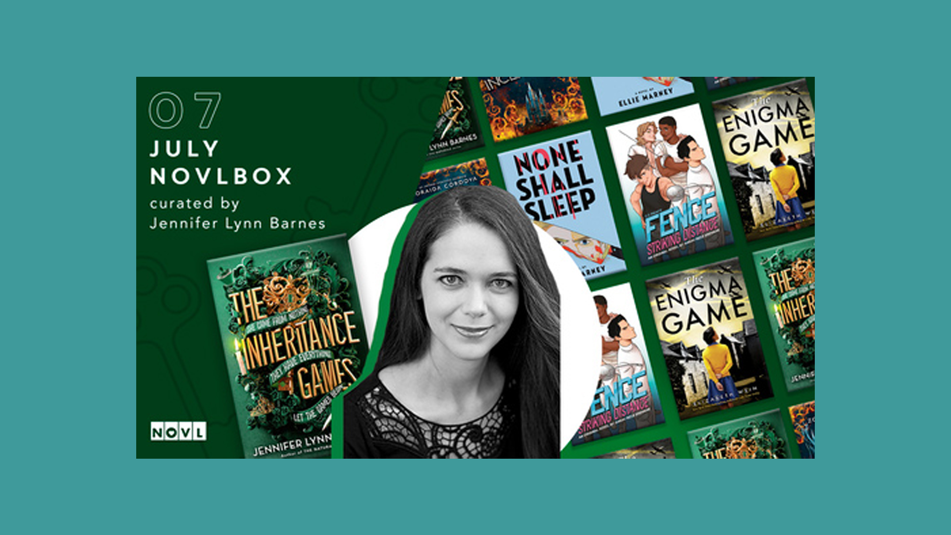 The NOVL Blog, Featured Image for Article: The July 2020 NOVLbox curated Jennifer Lynn Barnes