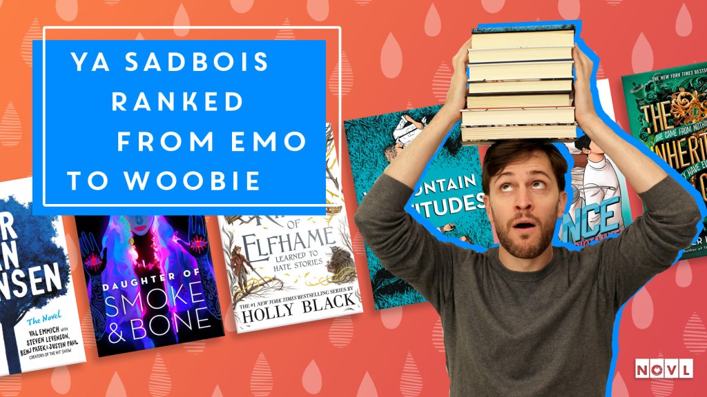 The NOVL Blog, Featured Image for Article: YA Sadbois Ranked from Emo to Woobie