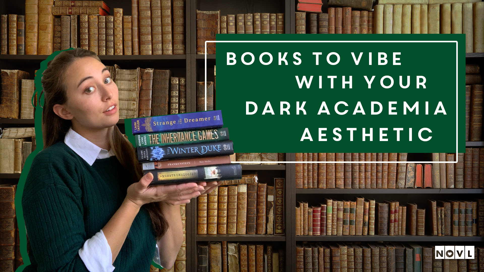 The NOVL Blog, Featured Image for Article: Books to Vibe with your Dark Academia Aesthetic