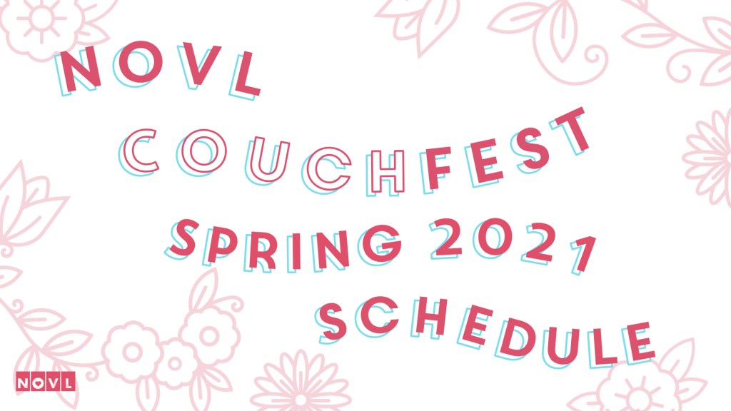 The NOVL Blog, Featured Image for Article: NOVL CouchFest Spring 2021 Schedule