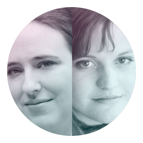 NOVL - Headshot photo of Amie Kaufman and Meagan Spooner