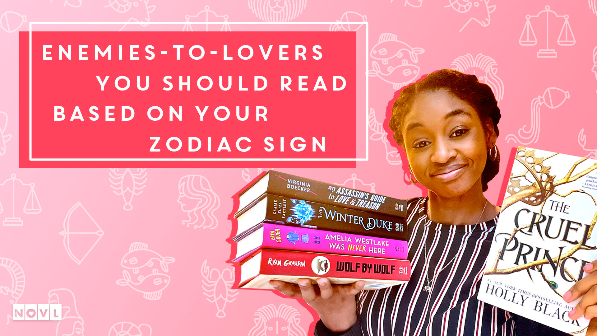 The NOVL Blog, Featured Image for Article: What Enemies-to-Lovers YA you should read for your Zodiac Sign/ry