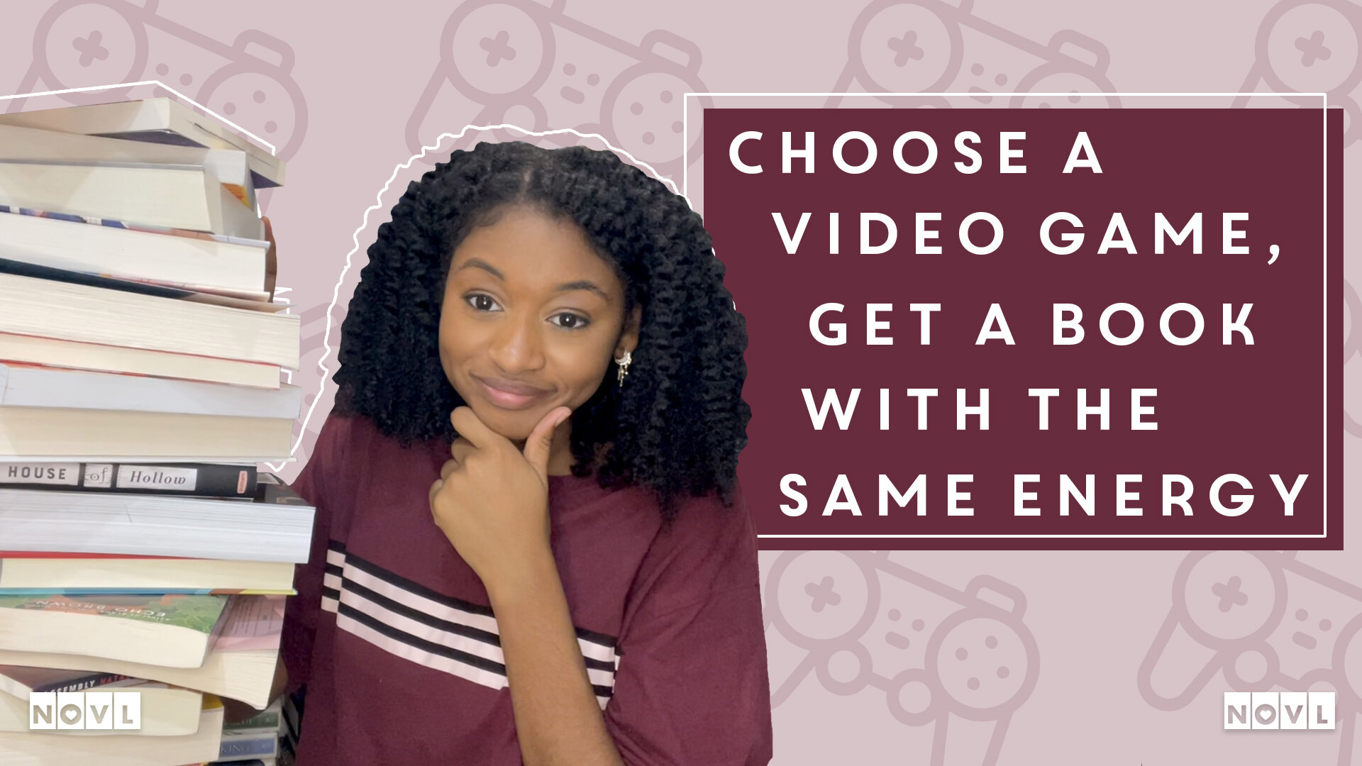 The NOVL Blog, Featured Image for Article: Choose a Video Game, Get a Book with the Same Energy