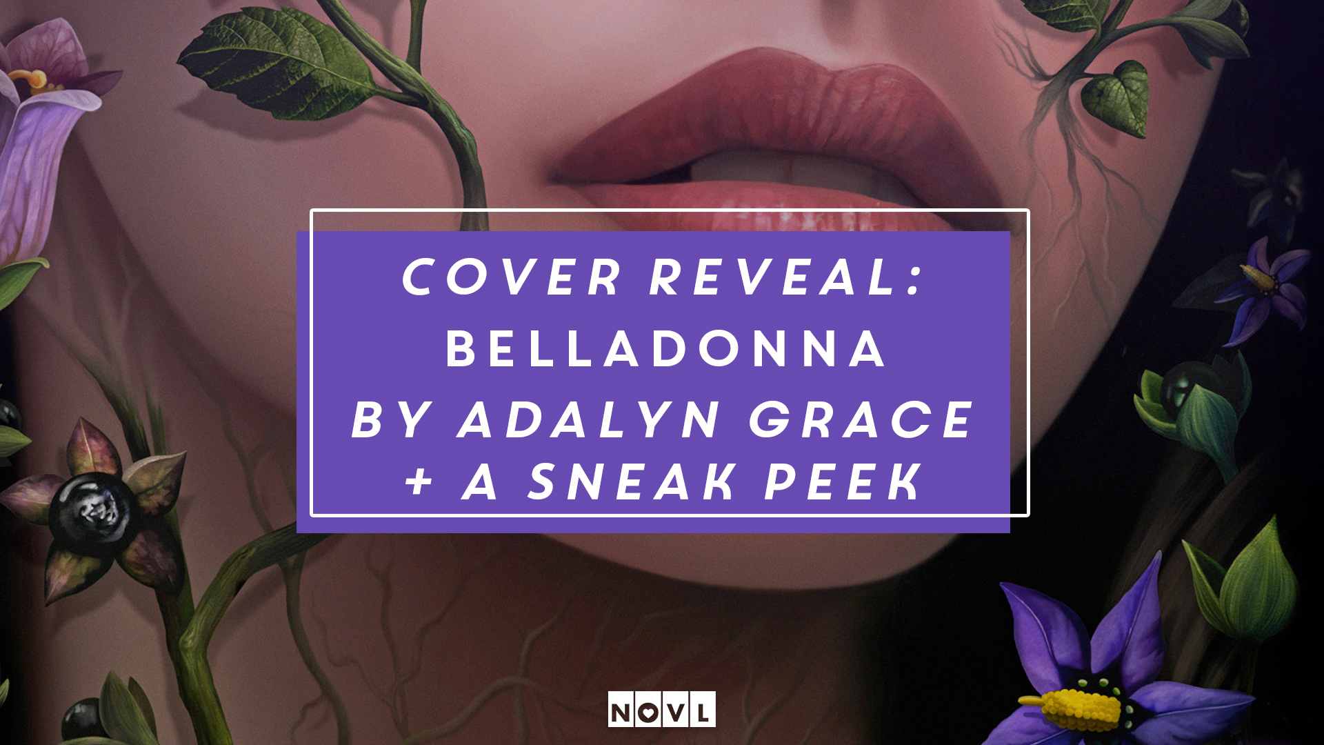 The NOVL Blog, Featured Image for Article: Cover Reveal: Belladonna by Adalyn Grace