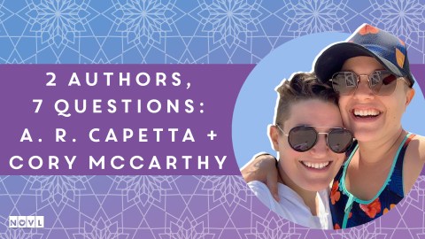 The NOVL Blog, Featured Image for Article: 2 Authors, 7 Questions: A. R. Capetta and Cory McCarthy