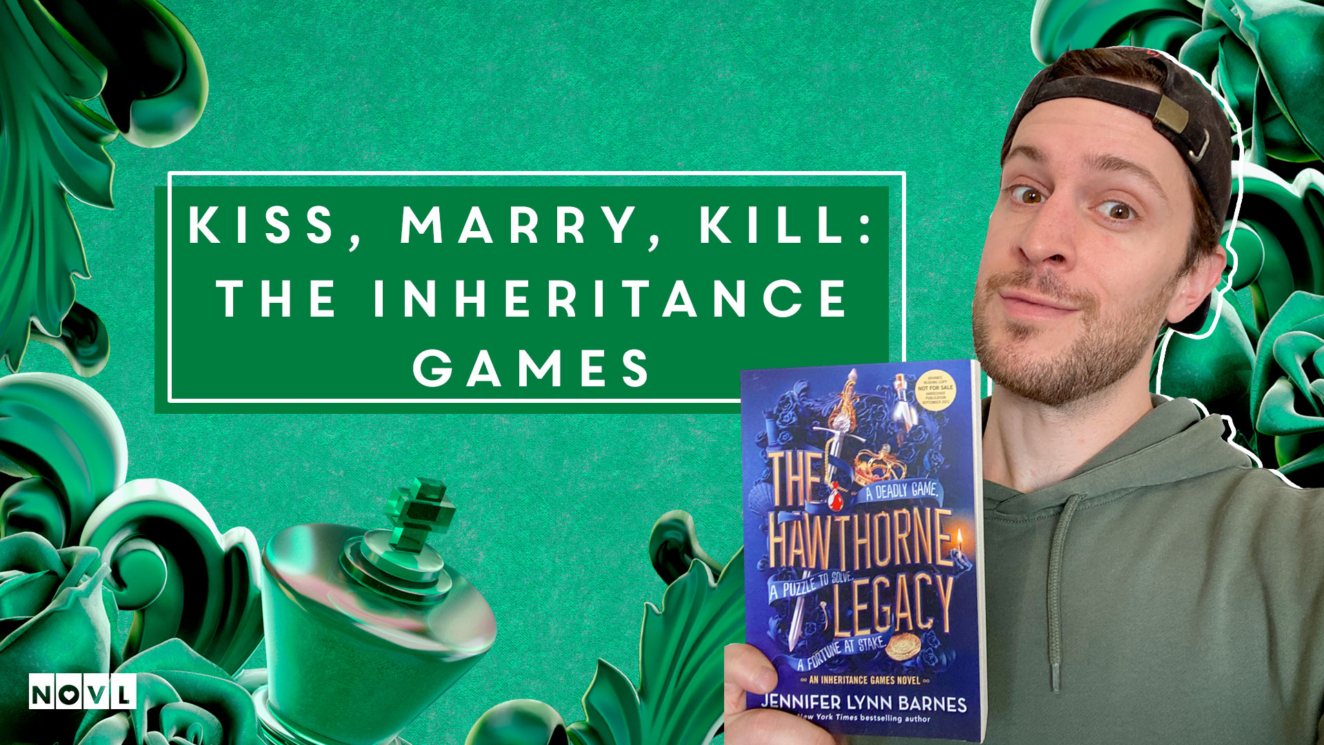 The NOVL Blog, Featured Image for Article: Kiss, Marry, Kill: The Inheritance Games