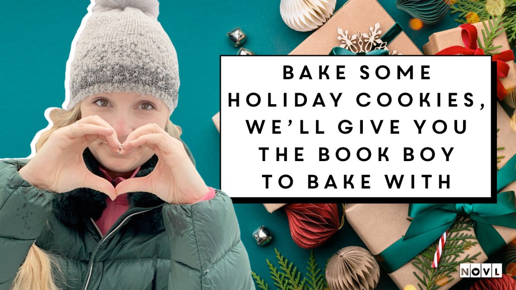 The NOVL Blog, Featured Image for Article: Bake Some Holiday Cookies, We'll Give You the Book Boy You Should Be Baking With