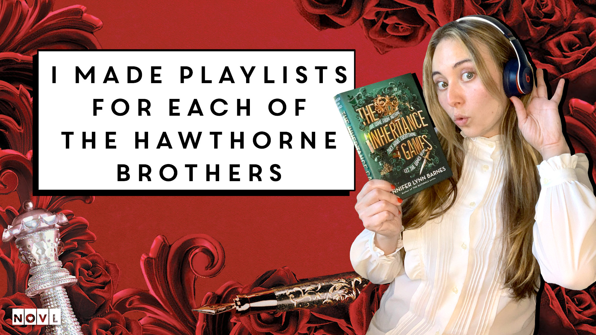 The NOVL Blog, Featured Image for Article: I Made Playlists for Each of the Hawthorne Brothers