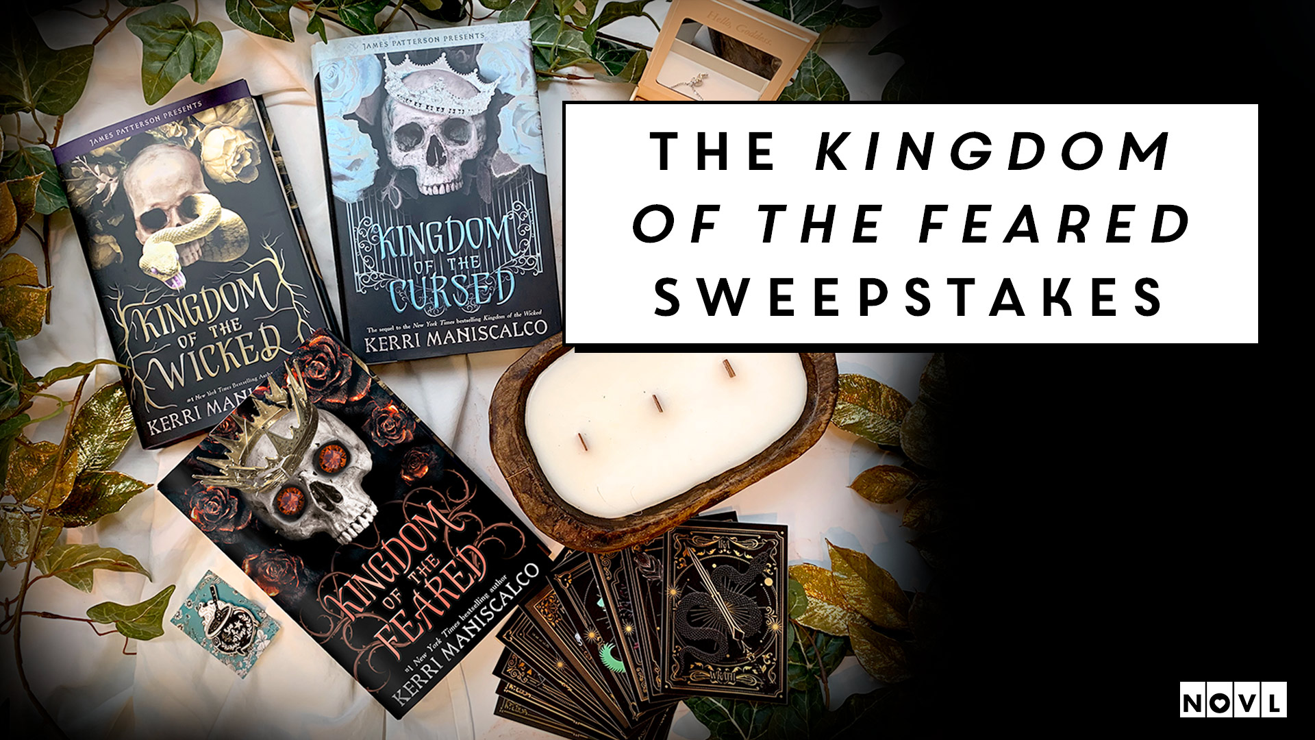 The NOVL Blog, Featured Image for Article: The Kingdom of the Feared Sweepstakes