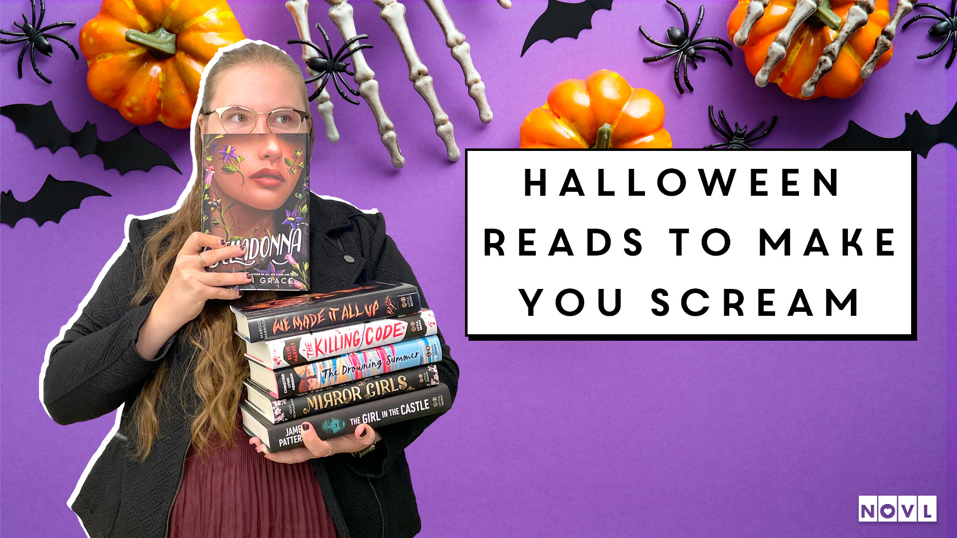 The NOVL Blog, Featured Image for Article: Halloween Reads to Make You Scream