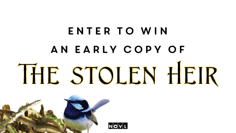 Enter to win an early copy of The Stolen Heir