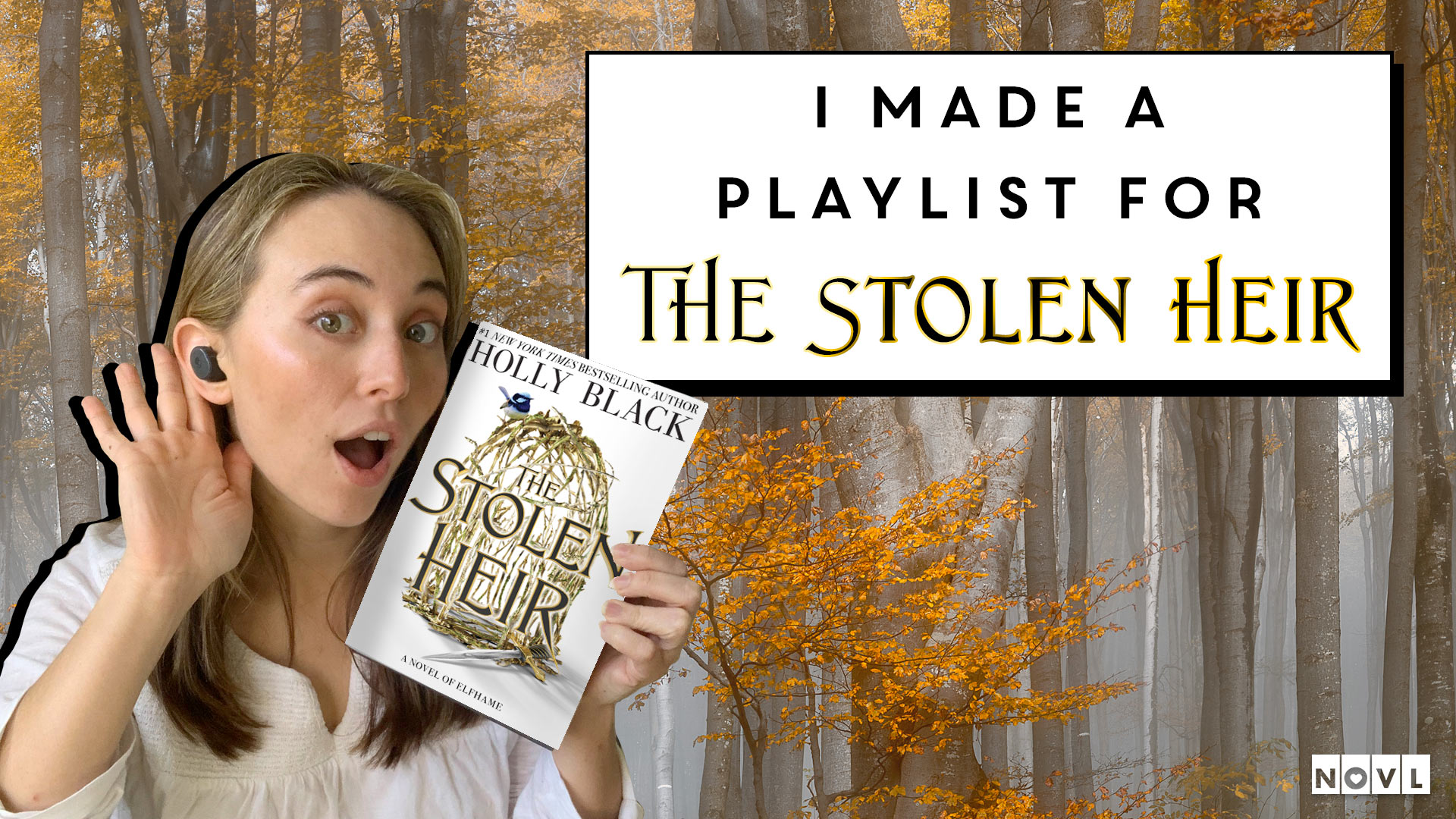 The NOVL Blog, Featured Image for Article: I Made a Playlist for The Stolen Heir