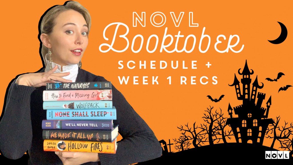 The NOVL Blog, Featured Image for Article: NOVL BookTober Schedule and Week 1 Recs