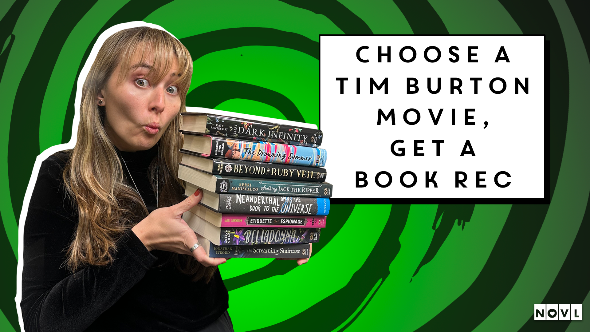 Choose a Tim Burton Movie, Get a Book Rec The