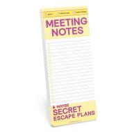 Meeting Notes Make-A-List Pad