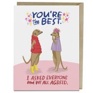 You’re the Best Encouragement Card
